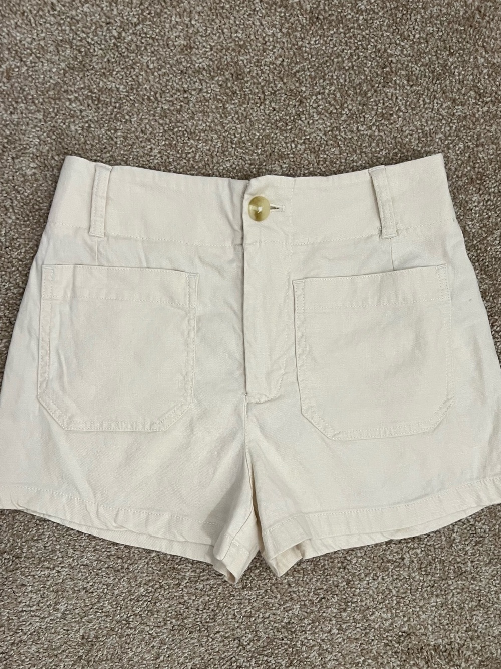 Maeve by Anthropologie THE COLETTE Linen Shorts Size 26